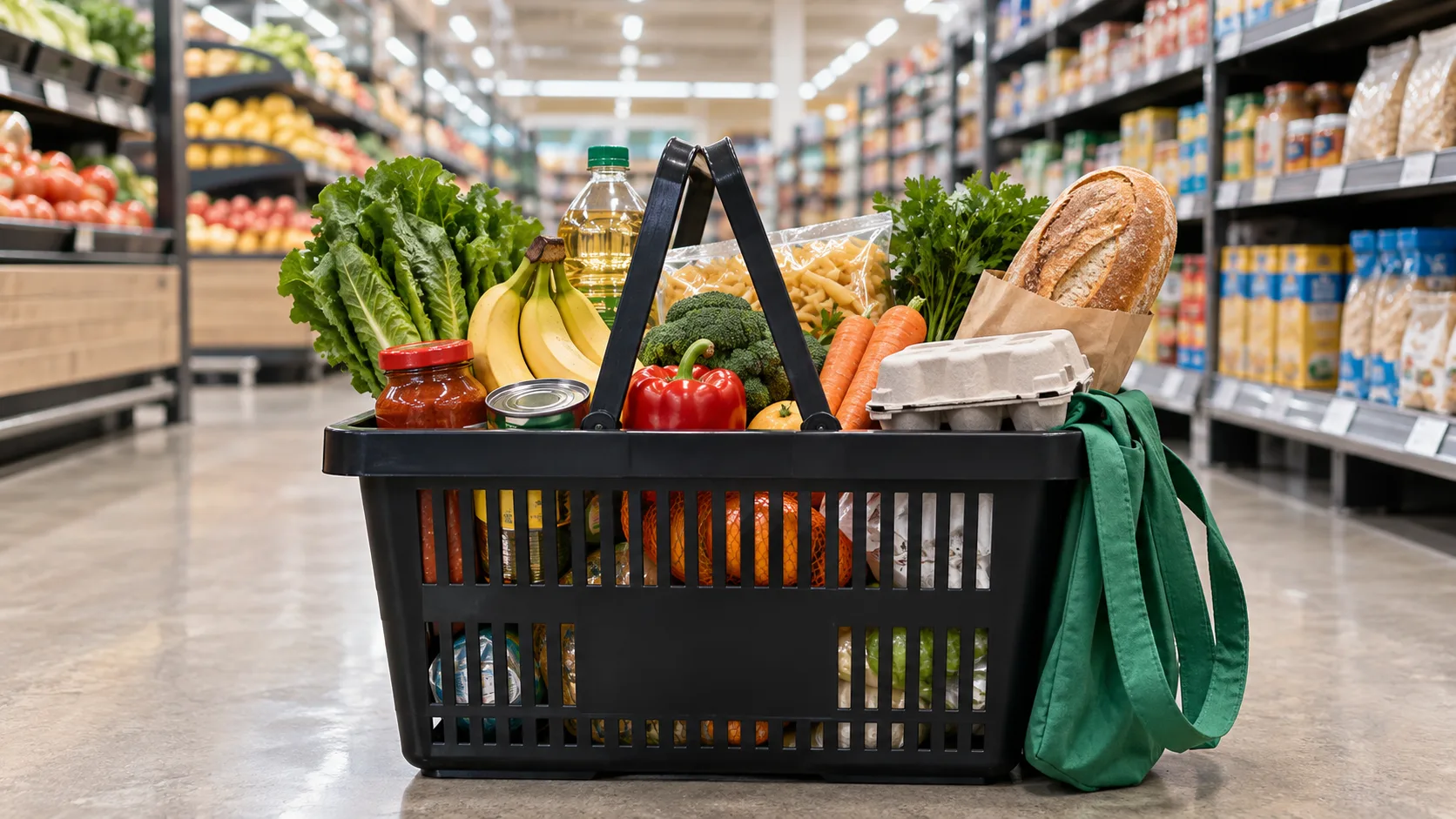 AI-generated editorial scene for a practical aldi guide