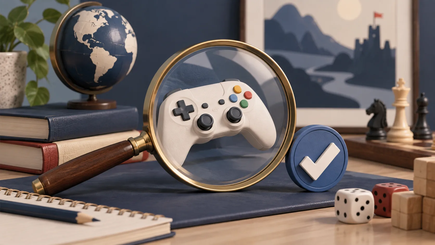 Editorial concept about the google search trend in Games
